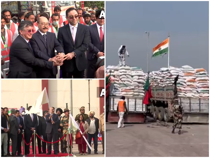 भारत, अफगानिस्तान को मदद के तौर पर 50 हजार टन गेहूं भेज रहा, विदेश सचिव ने पहली खेप को किया रवाना