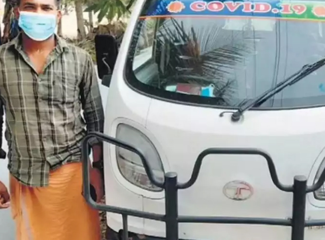 इस युवक ने ऑटो रिक्शा का नाम रखा कोविड 19, बेरोजगारी है इसकी वजह, यह है पूरी कहानी 