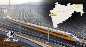 मुंबई-नागपुर बुलेट ट्रेन की डीपीआर तैयार, 766 किमी लंबा होगा कॉरिडोर, 10 जिलों से होकर गुजरेगा ट्रेक