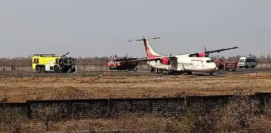 एमपी के जबलपुर में प्लेन ओवर-रन में पायलट की बड़ी गलती, 30 मीटर आगे लैंड कराया, फिर लगा दिए इमरजेंसी ब्रेक
