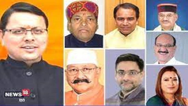 उत्तराखंड: सीएम पुष्कर धामी के साथ 8 मंत्रियों ने ली शपथ, कैबिनेट की यहां देखिए पूरी लिस्ट