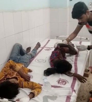 बिहार के लखीसराय में बम ब्लास्ट, 3 बच्चे समेत 7 गंभीर, बम से खेल रहे थे बच्चे, 10 मीटर तक कांपी धरती