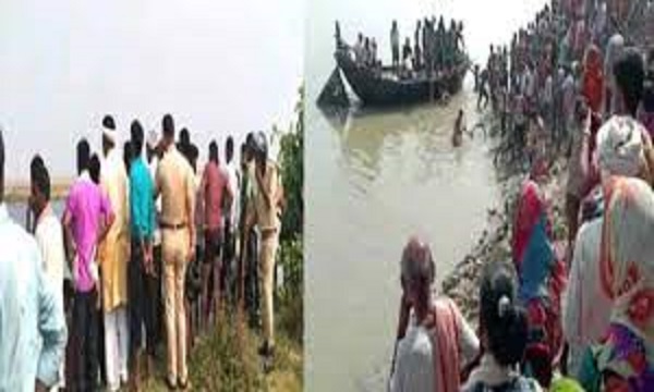 यूपी के कुशीनगर में नारायणी नदी में नाव पलटने से 10 लोग डूबे, 3 की मौत