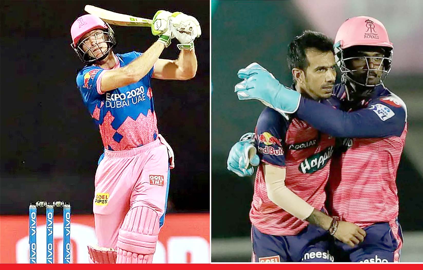 आईपीएल: बटलर के शतक और चहल की हैट्रिक के दम पर राजस्थान ने केकेआर को 7 रन से हराया