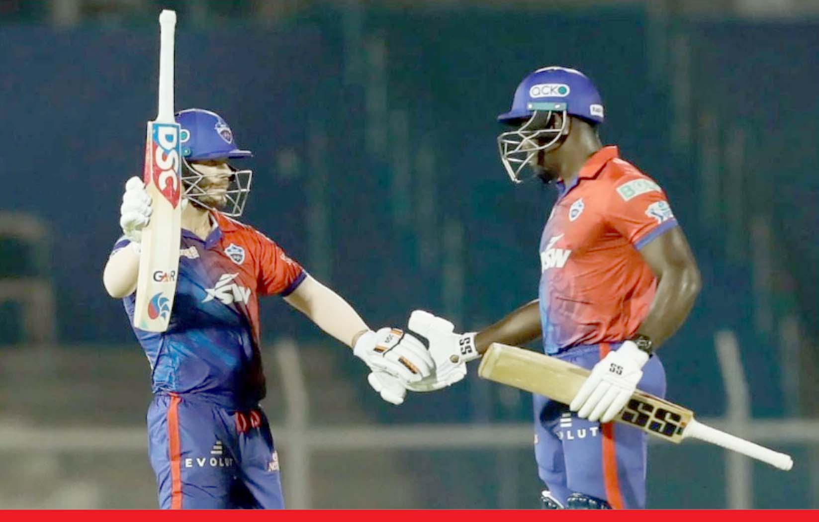 दिल्ली ने सनराइजर्स हैदराबाद को 21 रन से हराया, वॉर्नर और पॉवेल की विस्फोटक बल्लेबाजी
