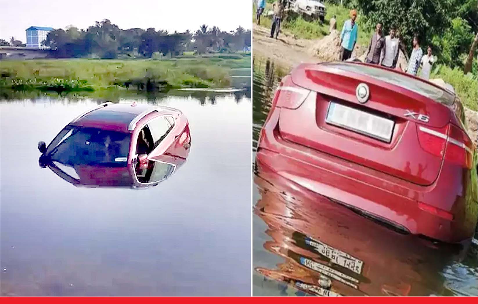 बेंगलुरु के शख्स ने नदी में बहाई 1.3 करोड़ की बीएमडब्ल्यू कार