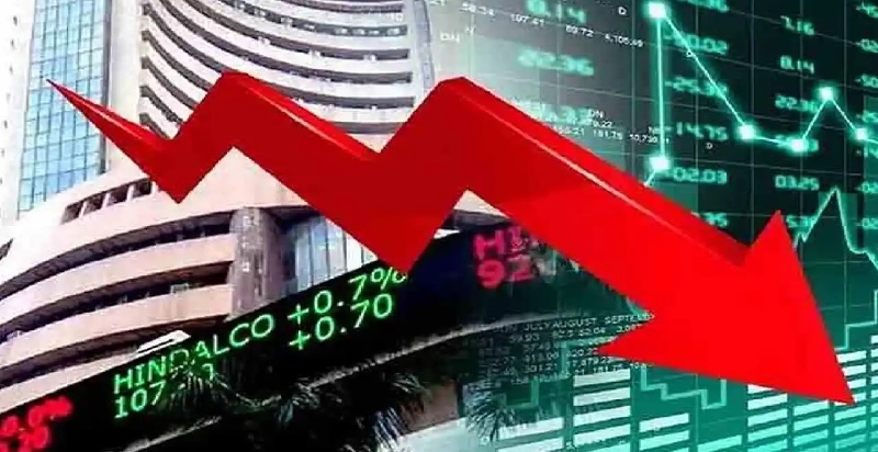 शेयर बाजार में बड़ी गिरावट: 1453 अंक टूटा सेंसेक्स, निफ्टी भी आया 430 अंक नीचे