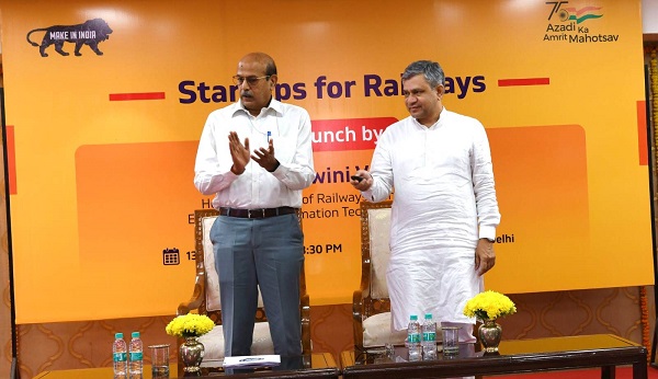 भारतीय रेलवे नवाचार नीति-रेलवे के लिए स्टार्टअप का रेलमंत्री अश्विनी वैष्णव ने किया शुभारंभ