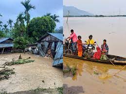 जानलेवा बनी बारिश: असम-मेघालय में बाढ़ से 81 लोगों की मौत, दिल्ली में होगी तेज बारिश