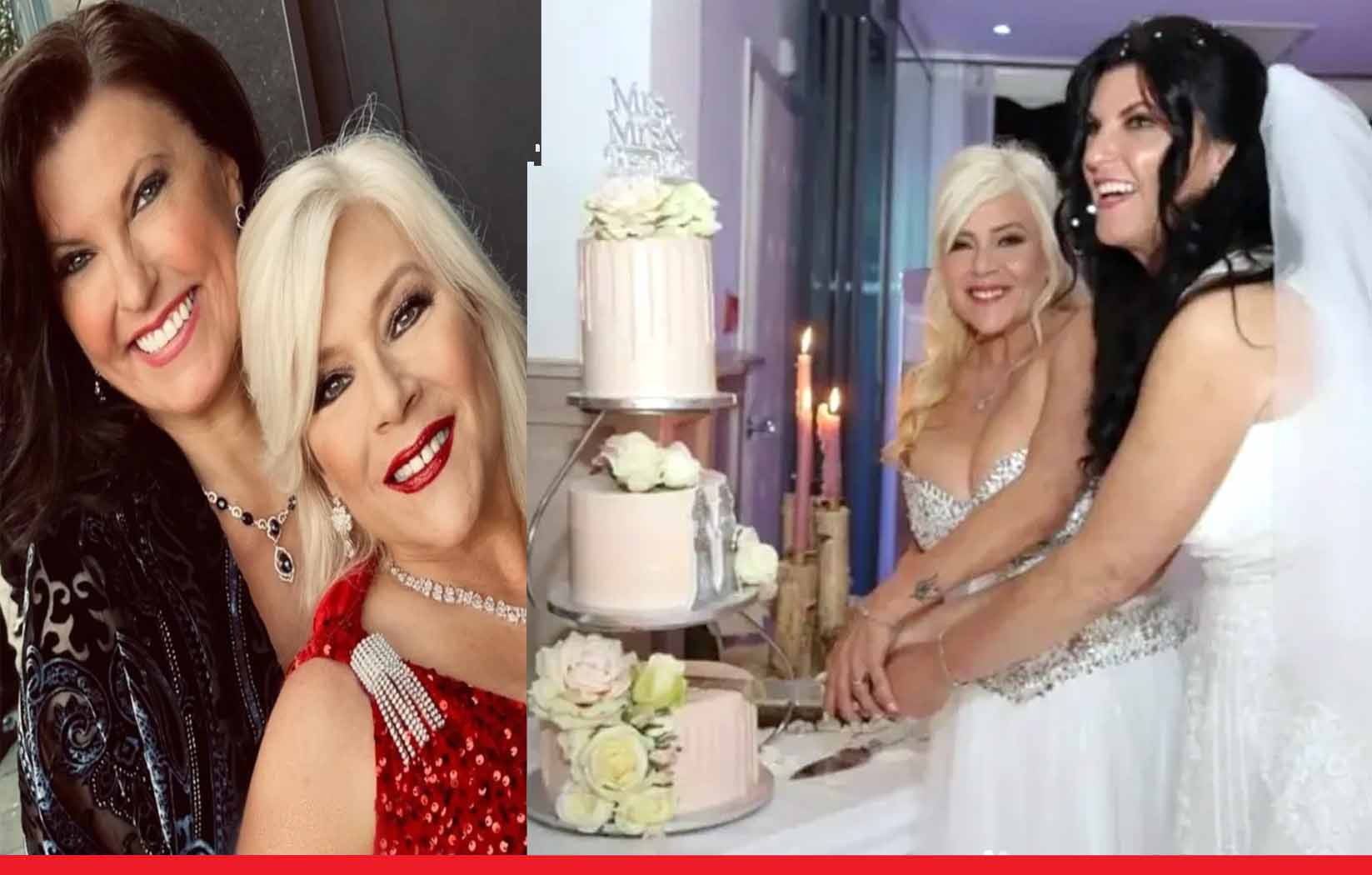 56 साल की सैम फॉक्स ने 46 वर्षीय लिंडा ऑल्सन से रचाई शादी, 2020 में की थी सगाई