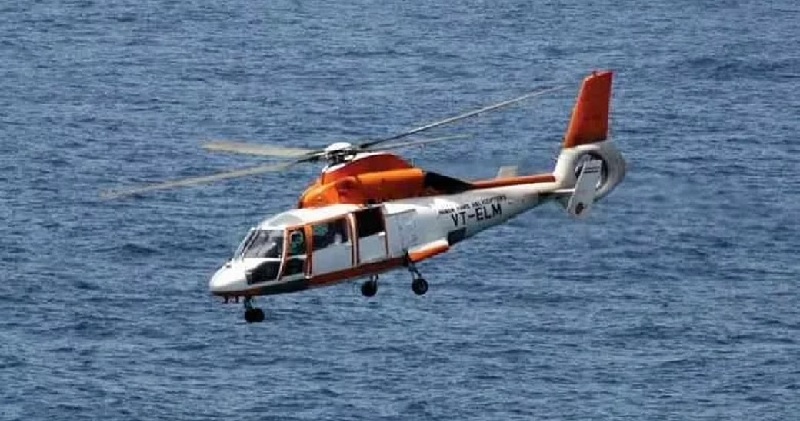 ओएनजीसी के हेलिकॉप्टर की अरब सागर में इमरजेंसी लैंडिंग, 6 लोगों को सुरक्षित निकाला गया