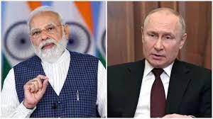 पीएम नरेंद्र मोदी की रूसी राष्ट्रपति व्लादिमीर पुतिन से फोन पर हुई बात, यूक्रेन संकट पर दोनों नेताओं की चर्चा