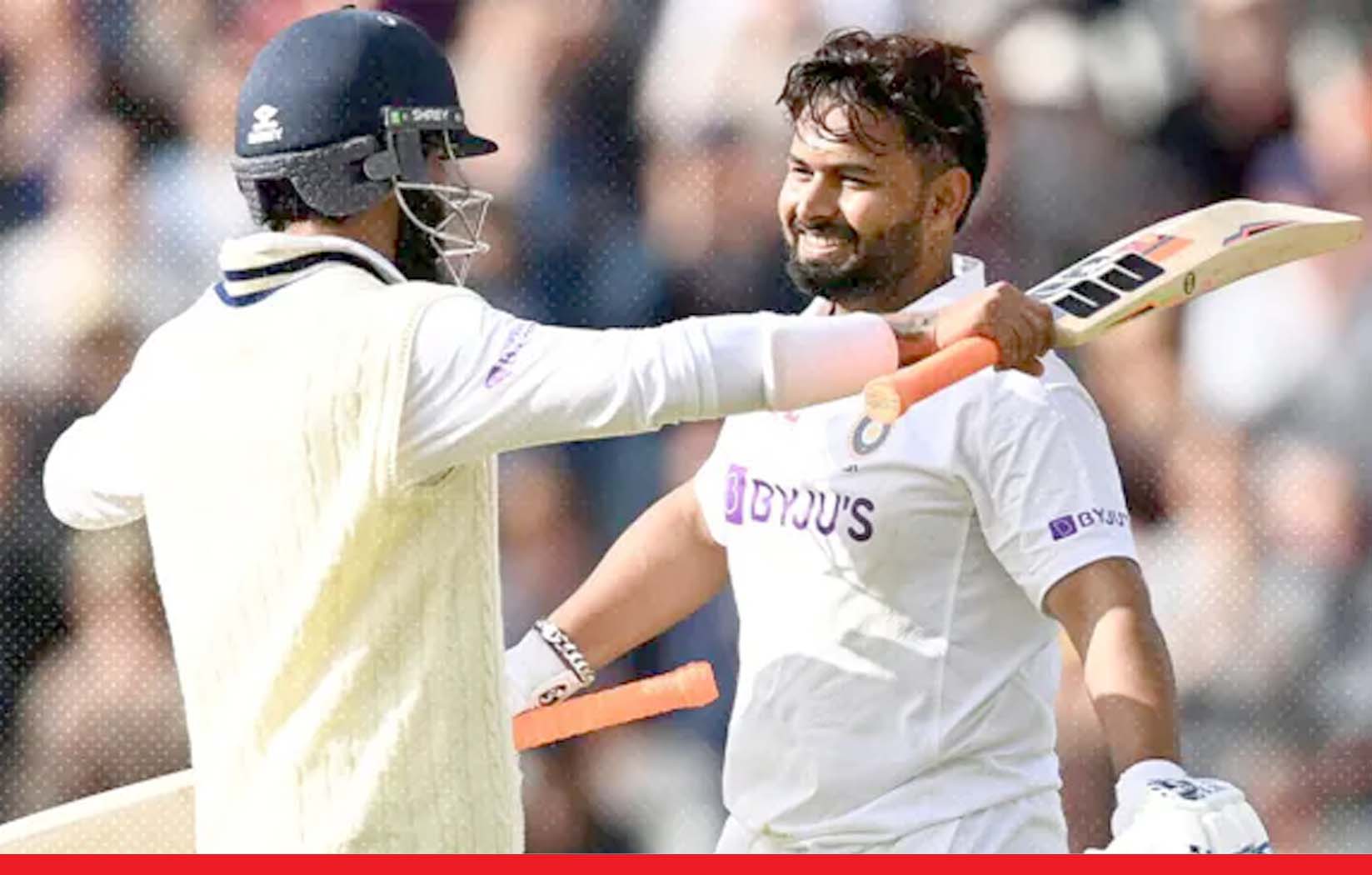 इंग्लैण्ड-भारत टेस्ट:  भारत ने 7 विकेट खोकर बनाए 338 रन, ऋषभ पंत का शानदार शतक