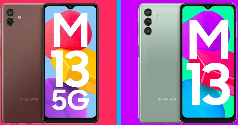Samsung Galaxy M13 5G और M13 4G स्मार्टफोन भारत में लॉन्च