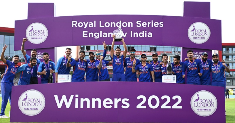ऋषभ और हार्दिक के शानदार प्रदर्शन के दम पर अंतिम वनडे में भारत ने इंग्लैंड को हराकर जीती सीरीज