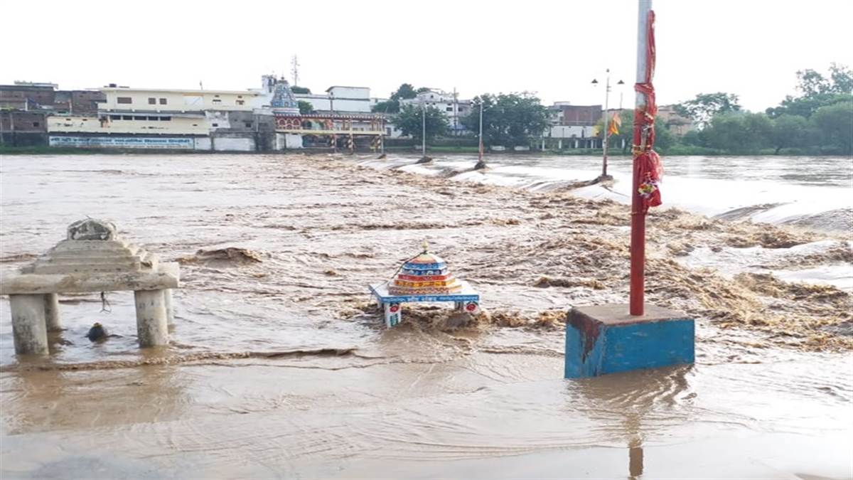 नर्मदा के कैचमेंट जिलों में भारी बारिश, उफान पर नदी, बरगी बांध में तेजी से बढ़ रहा जलस्तर