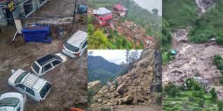 हिमाचल में भारी बारिश से जबर्दस्त तबाही, 5 बच्चों सहित 14 लोगों की मौत, 5 अब भी लापता