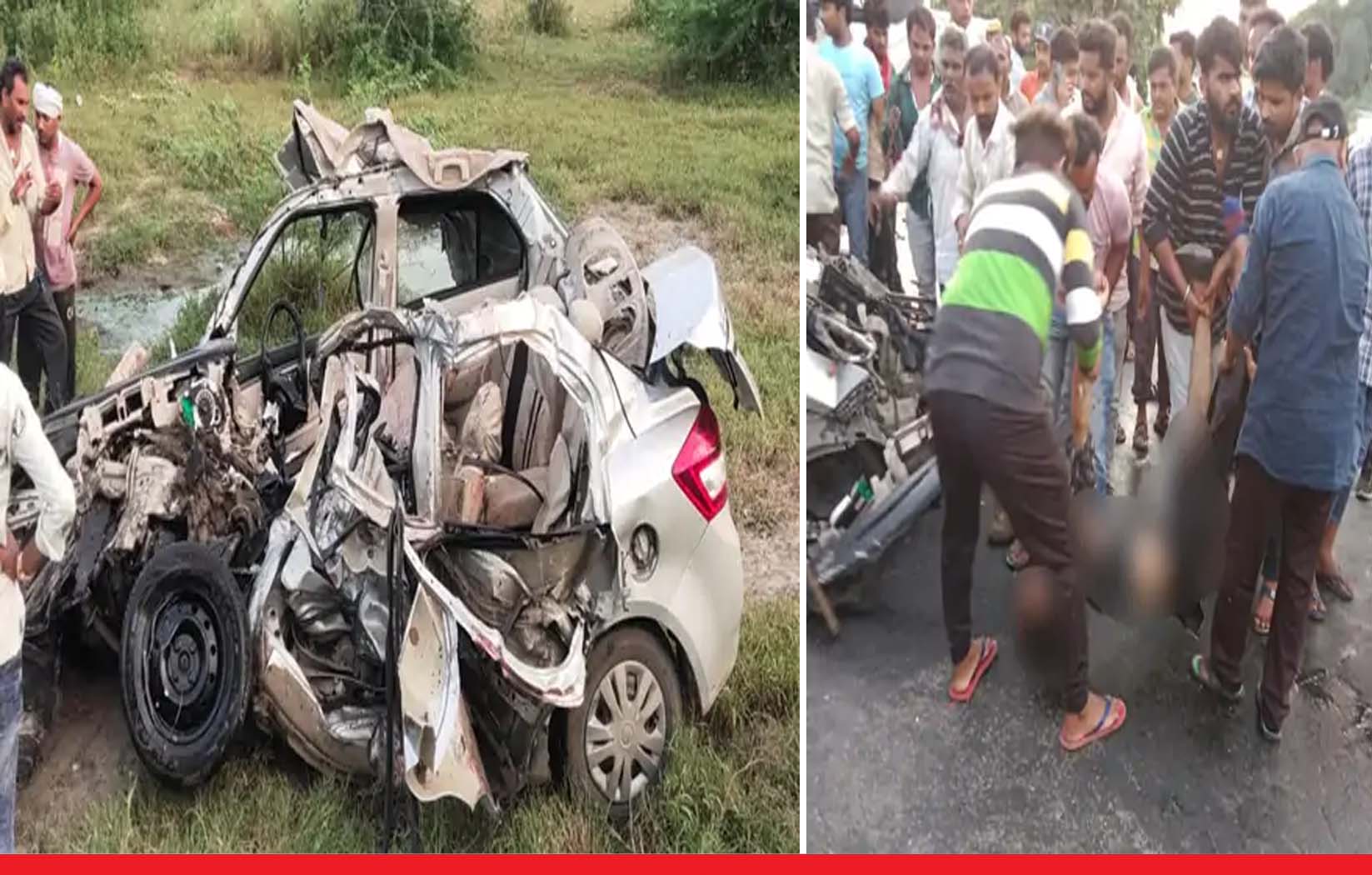 राजस्थान: कार और ट्रक की भिड़ंत, हादसे में कार में सवार एक ही गांव के 6 लोगों की दर्दनाक मौत