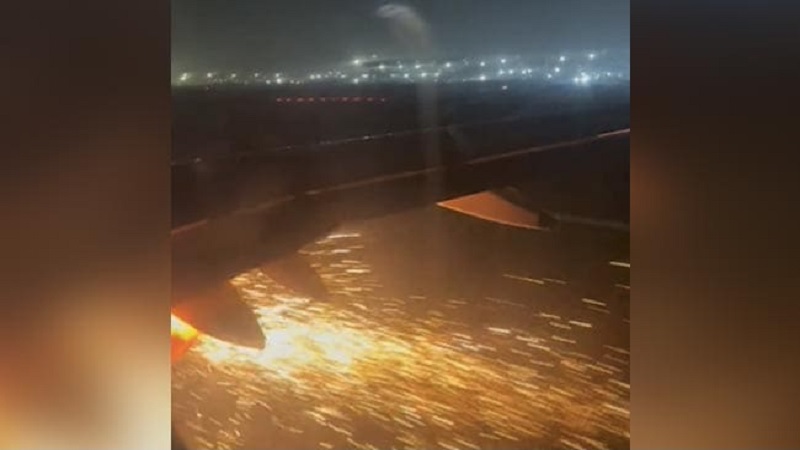 IGI एयरपोर्ट पर टेक ऑफ के दौरान इंडिगो के विमान के इंजन में लगी आग, सरकार ने दिए जांच के आदेश