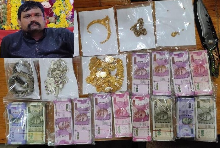 Jabalpur News: धन की वर्षा करने वाला ढोंगी तांत्रिक बाबा गिरफ्तार, 20 लाख के नकली नोट, सोने, चांदी के जेवर बरामद
