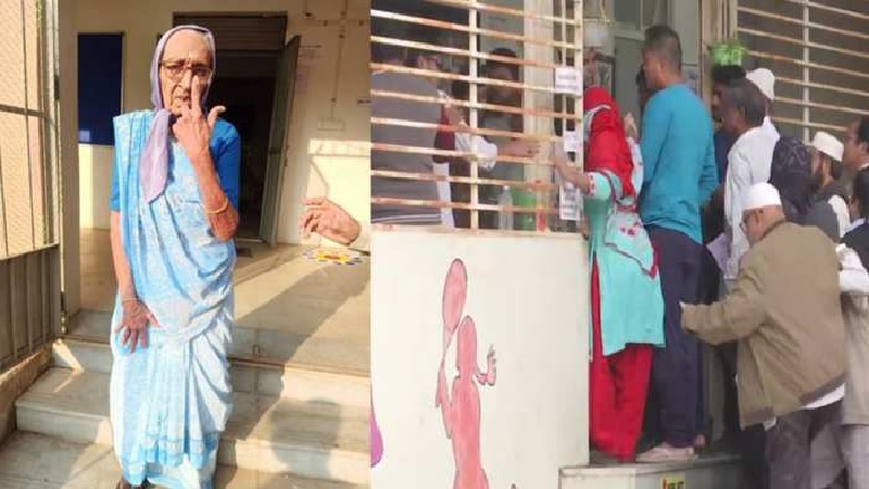 EVM में कैद हुआ उम्मीदवारों का भाग्य: गुजरात में पहले चरण में हुआ 56.88 प्रतिशत मतदान