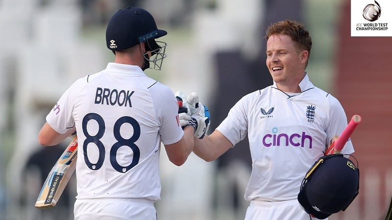 इंग्लैंड ने पाकिस्तान के खिलाफ पहले टेस्ट मैच के पहले दिन ही बना दिये 506 रन