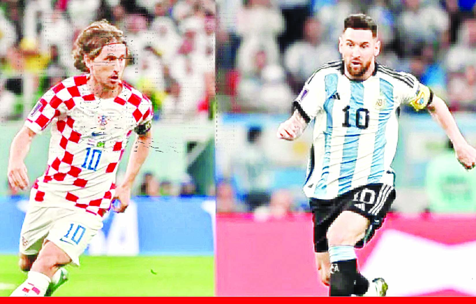 अर्जेंटीना और क्रोएशिया के बीच आज मुकाबला, मेसी और लुका में कौन बनेगा स्टार