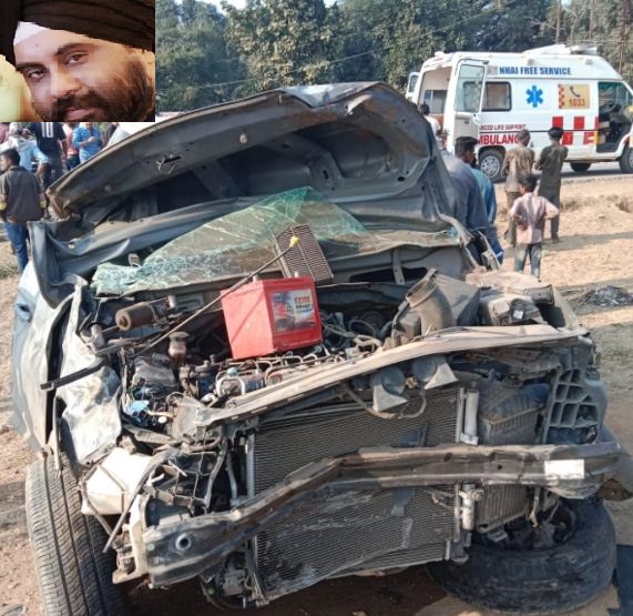 जबलपुर के होटल व्यवसायी अमरप्रीत छाबड़ा का सड़क दुर्घटना में निधन, नए वर्ष की पार्टी मनाने जा रहा था परिवार, पत्नी, दो बच्चे घायल