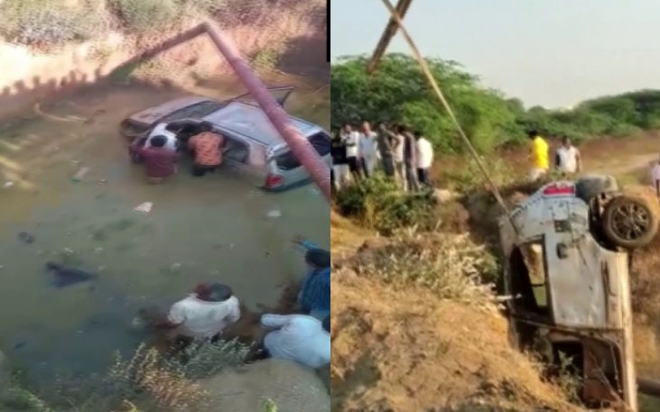 तेलंगाना में बड़ा हादसा: कार नहर में गिरी, पांच की मौत और 1 घायल