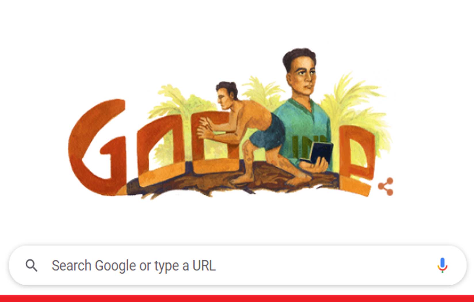 गूगल ने डूडल बनाकर किया K.D. Jadhav को याद