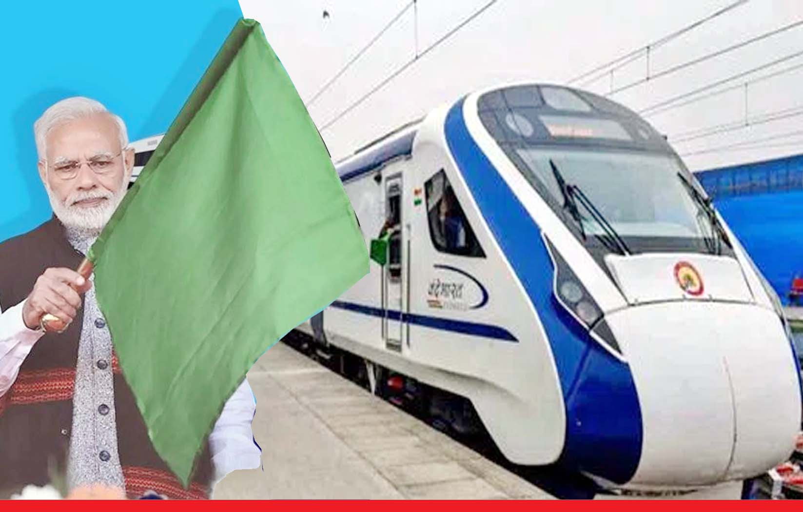 तेलंगाना-आंध्र को जोड़ने वाली वंदे भारत को पीएम ने दिखाई हरी झंडी कहा- ट्रेन भारत के संकल्पों की प्रतीक