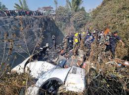 नेपाल के पोखरा में विमान दुर्घटनाग्रस्त, 5 भारतीय सहित सभी सवार 72 लोगों के मारे जाने की आशंका