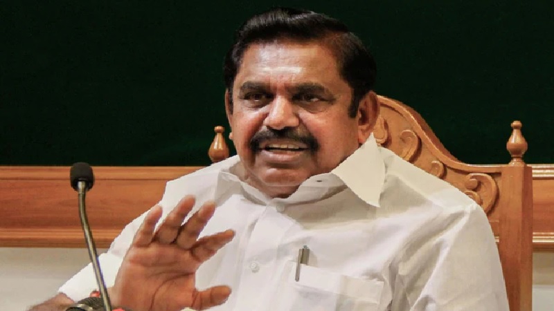 मारपीट के आरोप में तमिलनाडु के पूर्व मुख्यमंत्री ई पलानीस्वामी के खिलाफ केस दर्ज