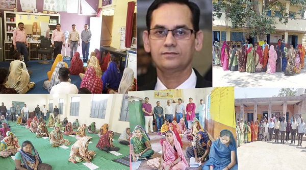 Rajasthan News: बांसवाड़ा जिले में 21289 असाक्षर 400 से अधिक केंद्रों पर शामिल हुए नवभारत साक्षरता मूल्यांकन में