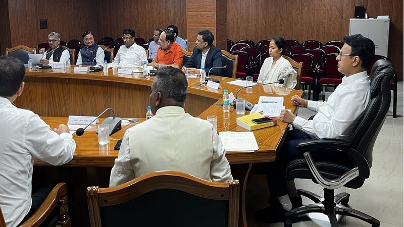 रायपुर में आयोजित हुई जीएसटी शिकायत निवारण समिति की प्रथम बैठक