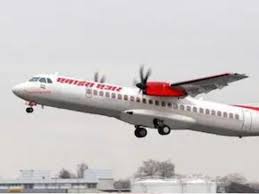 एलाइंस एयर 30 यात्रियों को लेकर जबलपुर से हैदराबाद के लिए भरी पहली उड़ान