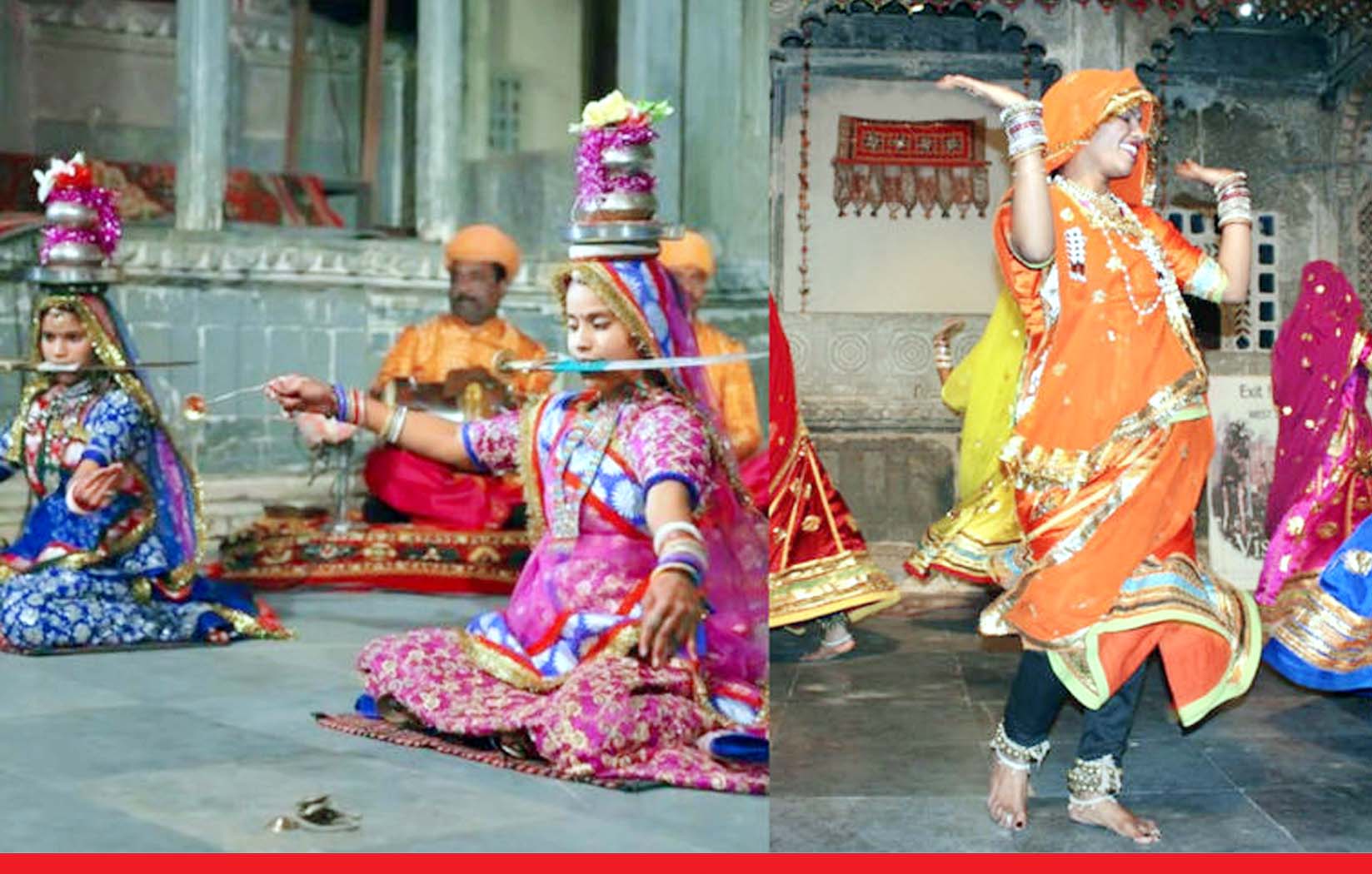 धरोहर में नजर आई राजस्थान की लोक कला, उमड़ा पर्यटकों का हुजूम