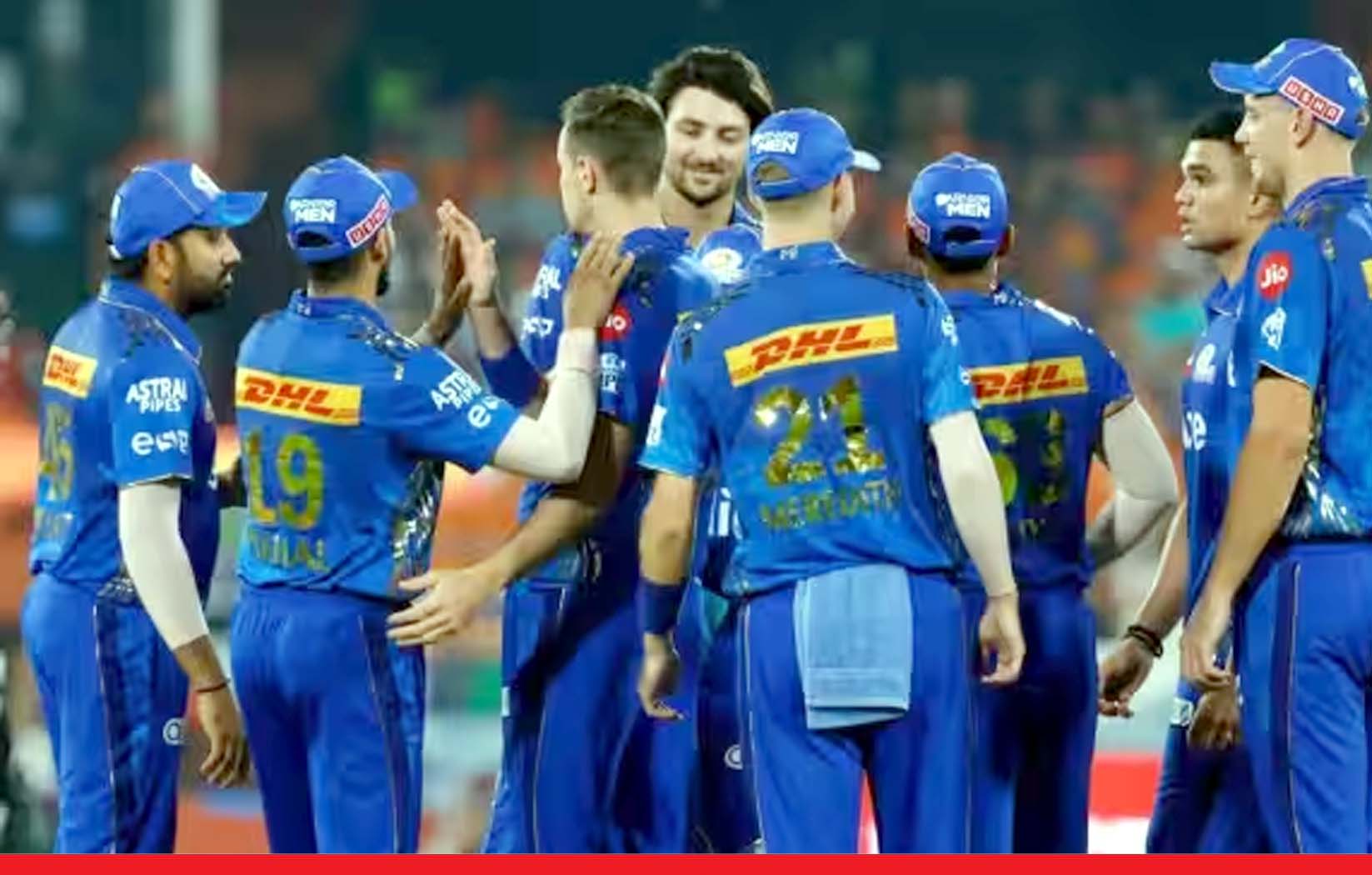 मुंबई इंडियंस ने लगाई जीत की हैट्रिक, हैदराबाद को 14 रन से हराया