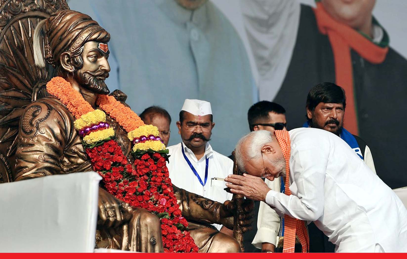 राजतिलक के 350 साल पूरे होने पर बोले प्रधानमंत्री मोदी: छत्रपति शिवाजी ने खत्म की गुलामी की मानसिकता