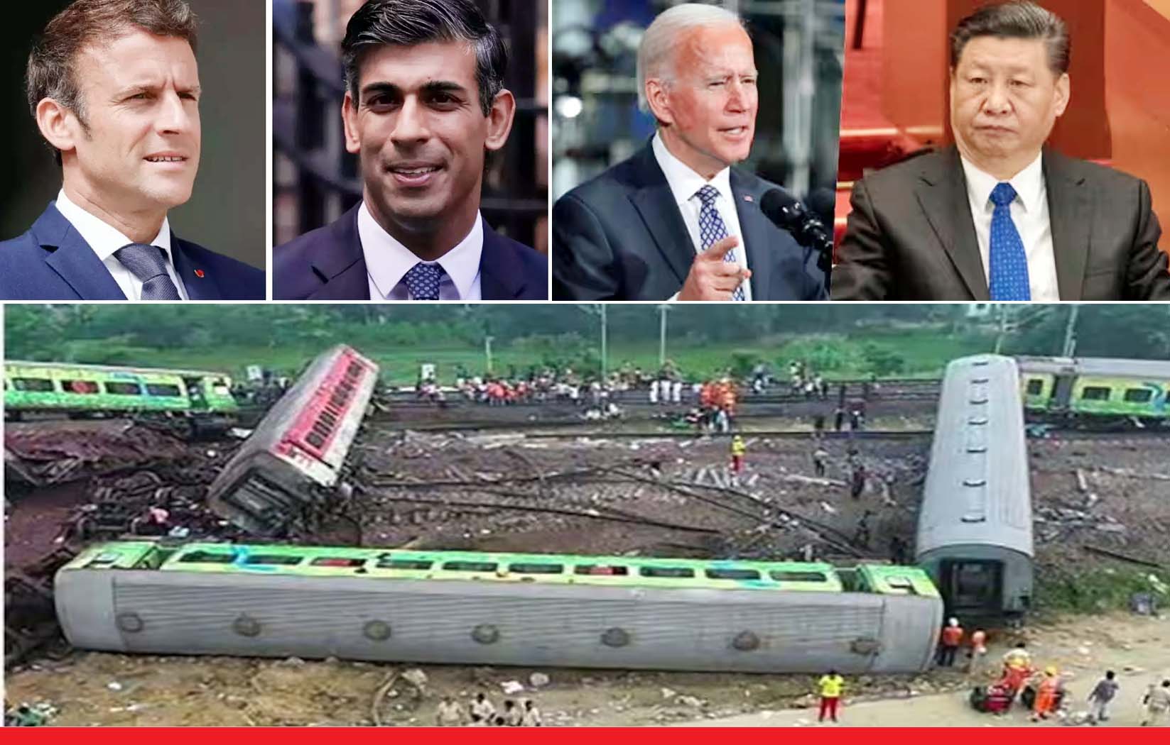 ट्रेन एक्सीडेंट: जो बाइडन, शी जिनपिंग सहित कई विश्व नेताओं ने उड़ीसा ट्रेन दुर्घटना पर जताया दु:ख