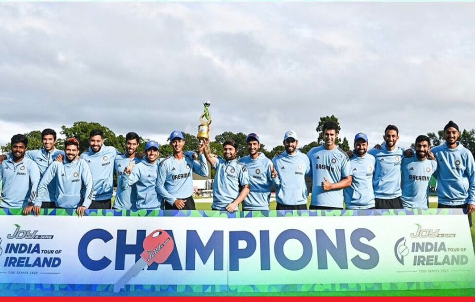 बारिश की वजह से रद्द हुआ आयरलैंड के खिलाफ तीसरा टी20, भारत ने सीरीज पर किया कब्जा