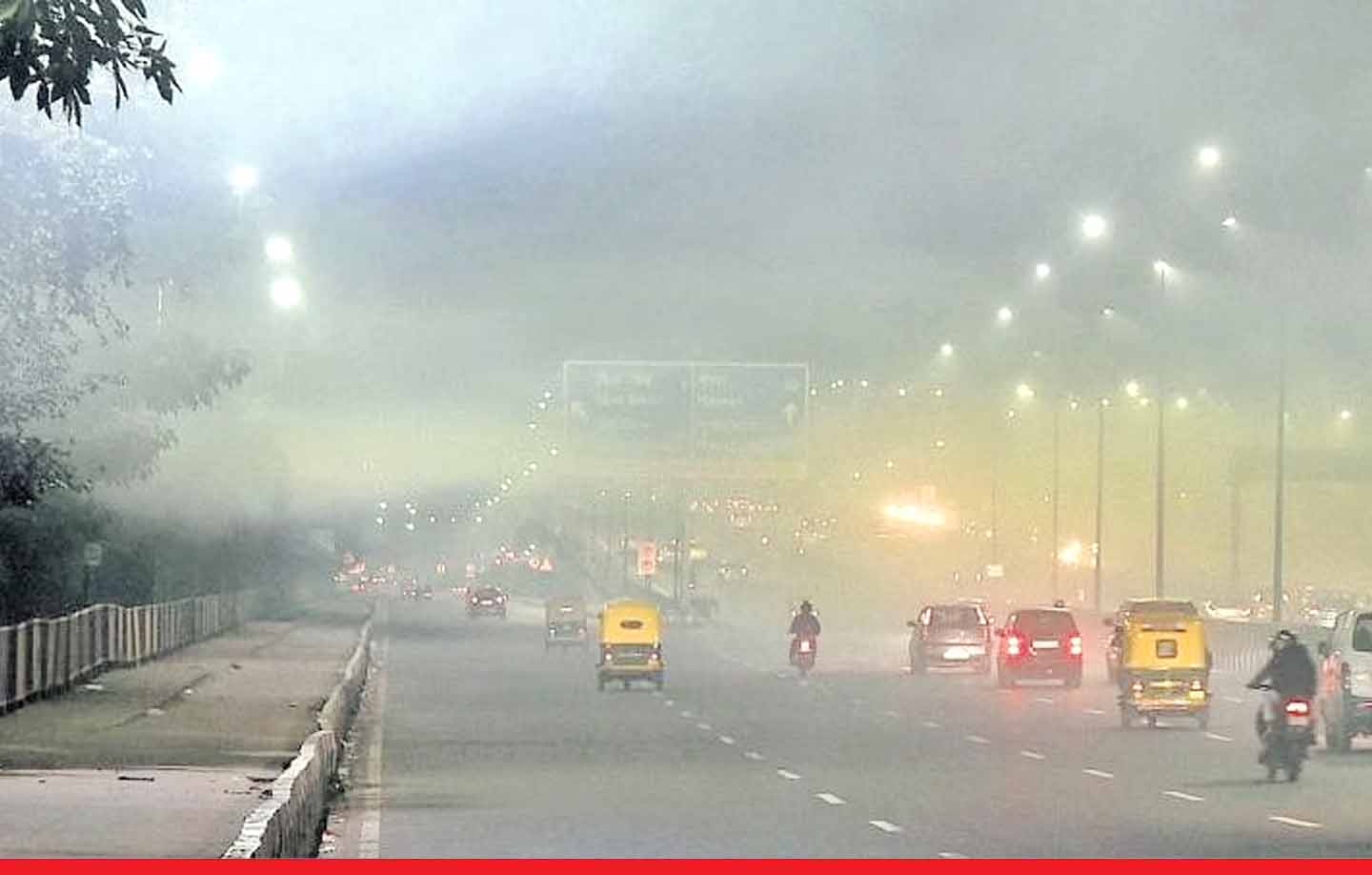 Delhi AQI: 5 साल में दिल्ली सबसे प्रदूषित शहर, सुबह-सुबह छाया अंधेरा, सांस लेना भी दूभर