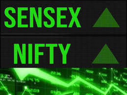 शेयर बाजार में हरियाली, पहली बार 22,200 के पार हुआ निफ्टी, सेंसेक्स 349 अंक उछला सेंसेक्स