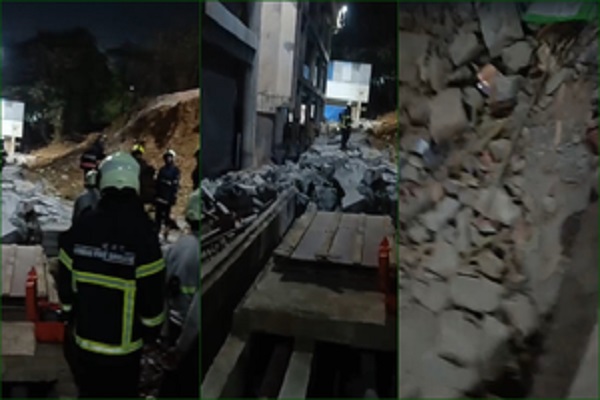 मुंबई में बड़ा हादसा, फिल्म सिटी के पास दीवार गिरने से दो की मौत, एक घायल