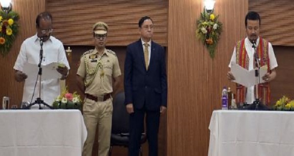 त्रिपुरा: भाजपा सरकार में शामिल हुई टिपरा मोथा, पार्टी के दो एमएलए ने मंत्रीपद की शपथ ली