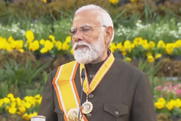 पीएम नरेंद्र मोदी को मिला भूटान का सर्वोच्च सम्मान, 140 करोड़ भारतीयों को किया समर्पित