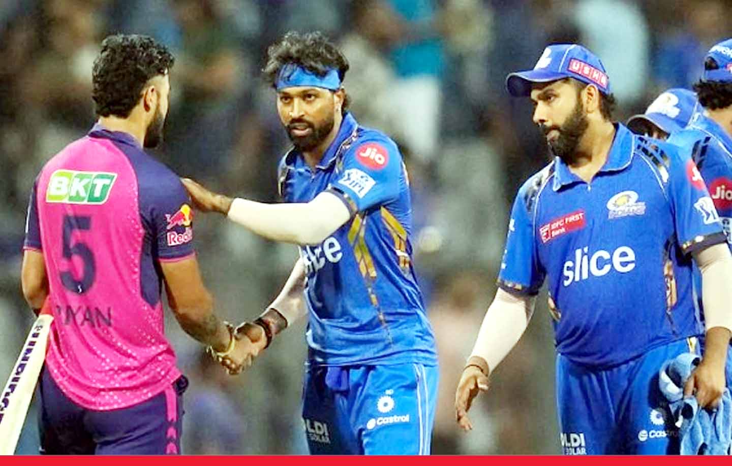 मुंबई इंडियंस की लगातार तीसरी हार, राजस्थान रॉयल्स ने 6 विकेट से हराया