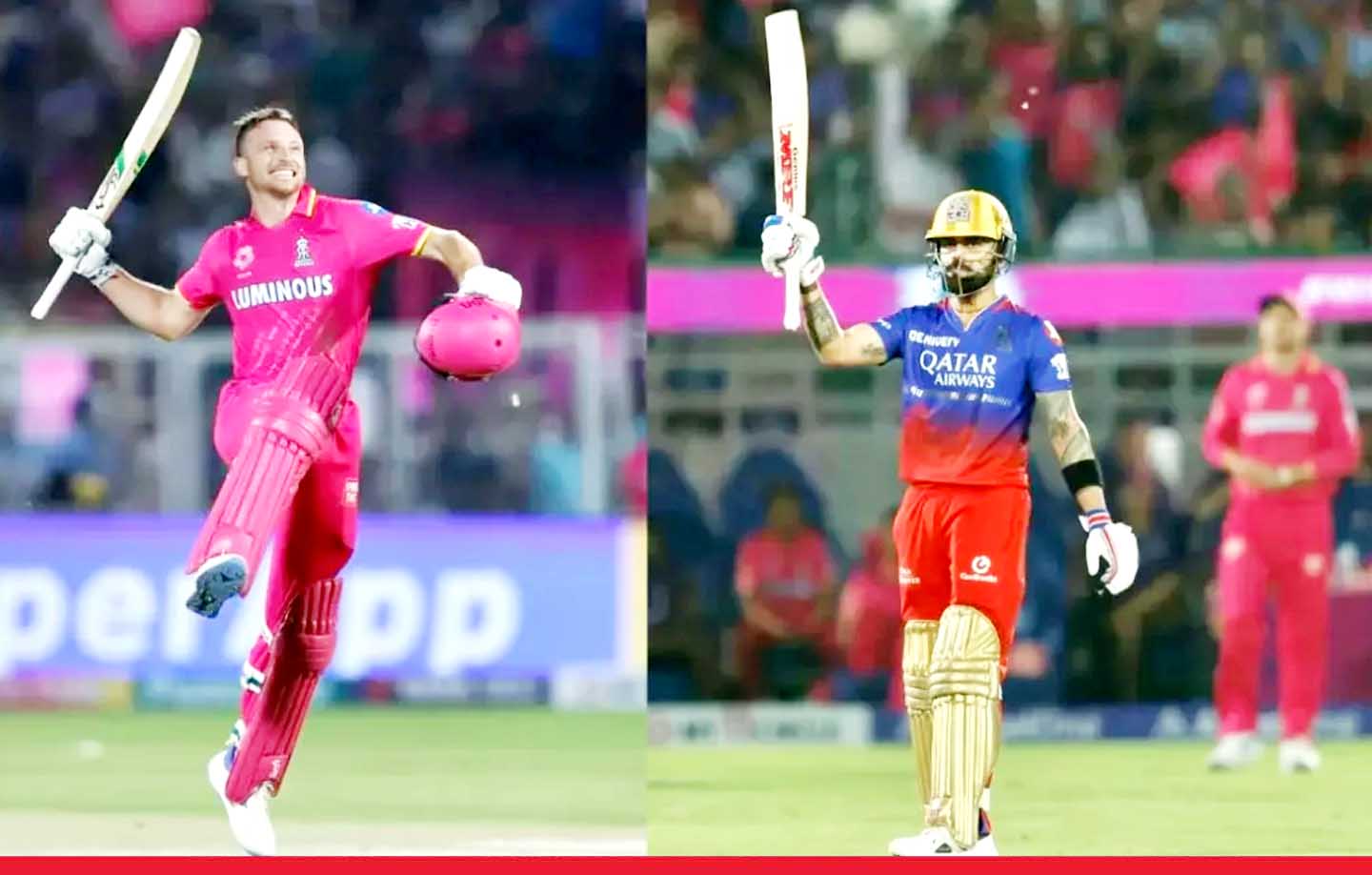राजस्थान ने बेंगलुरु को 6 विकेट से हराया, कोहली-बटलर की शतकीय पारी