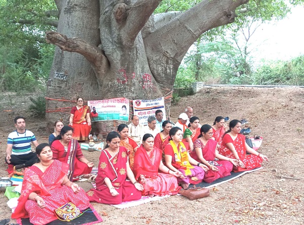 अंतर्राष्ट्रीय योग दिवस 21 जून के मद्देनजर कल्पवृक्ष के सानिध्य में योगाभ्यास!