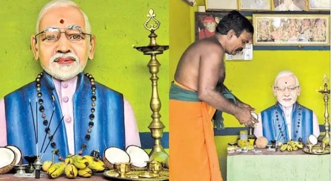 पीएम नरेंद्र मोदी का बना मंदिर, रोजाना भगवान मानकर की जाती है पूजा, जानिए क्यों